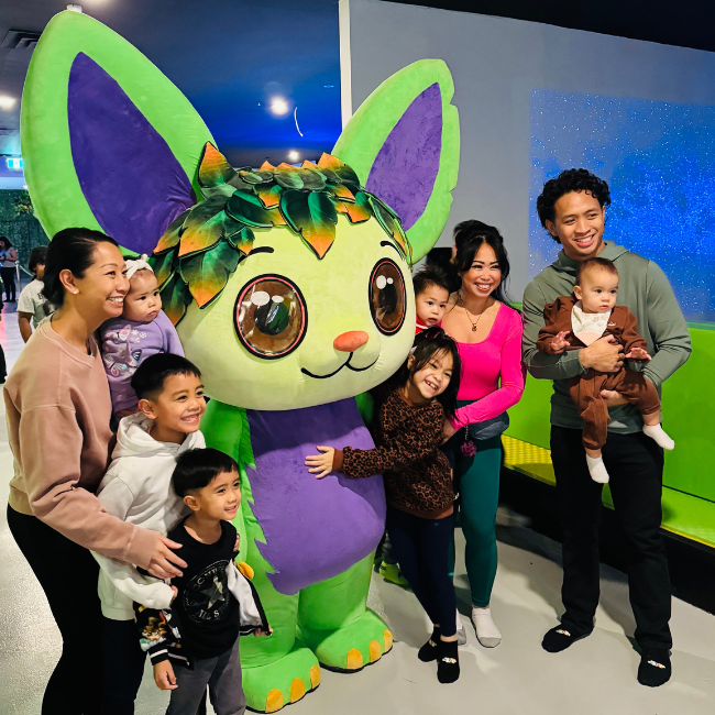 Chi The Magical Mascot of Amazing Fun Park Mississauga
